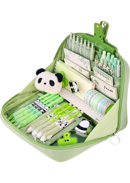 12 Katmanlı Kalem Çantası Çok Fonksiyonlu Kırtasiye Çantası (Yurt Dışından)