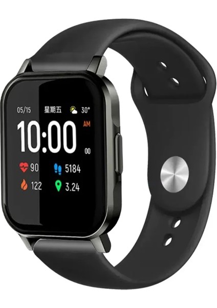 Haylou LS02 Akıllı Saat Uyumlu Spor Silikon Kordon