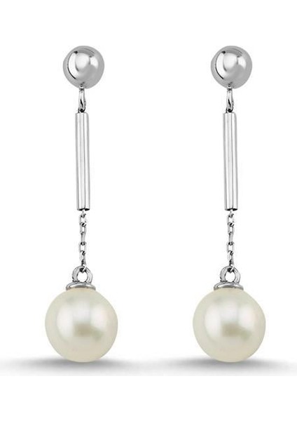 14 Ayar Altın 8 mm Tatlı Su Doğal Inci Kadın Küpe BVRTZ095956 fırsatları