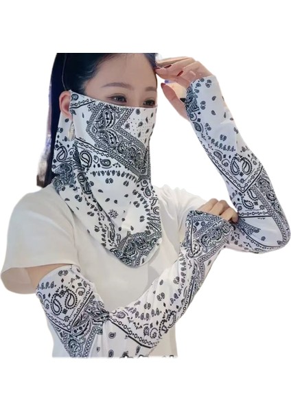 Güneş Koruyucu Buzlu Ipek Maske (Yurt Dışından)