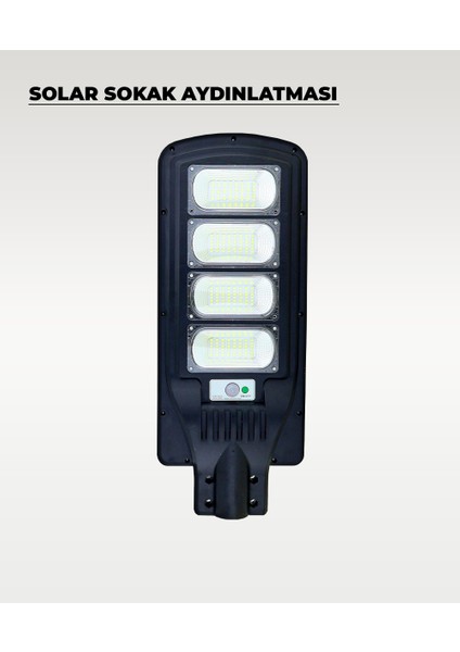 200W Solar Sokak Aydınlatması Beyaz Işık modelleri