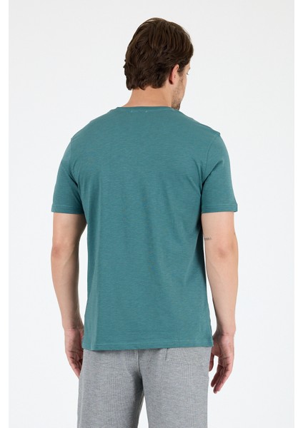 Erkek %100 Pamuk Bisiklet Yaka Kısa Kollu Baskılı T-Shirt Rahat ve Şık Günlük Erkek Tişört 0011 indirimleri