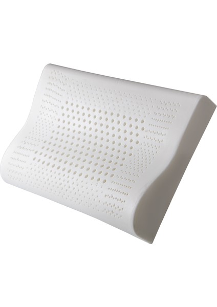 Hava Kanallı Ortopedik Boyun Destekli Yastık Visco Yastık 57x37x10-7cm