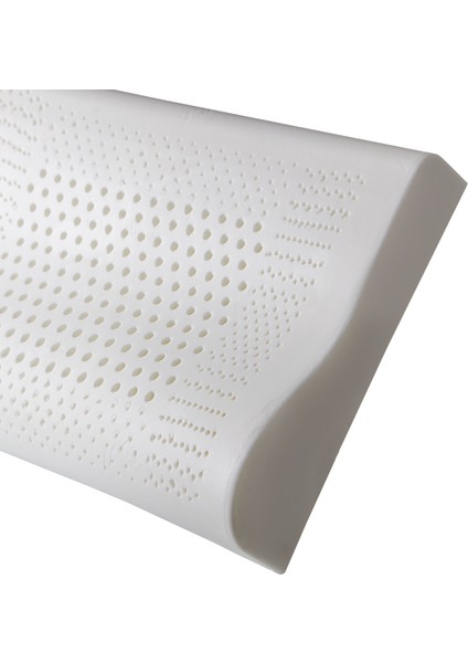 Hava Kanallı Ortopedik Boyun Destekli Yastık Visco Yastık 57x37x10-7cm