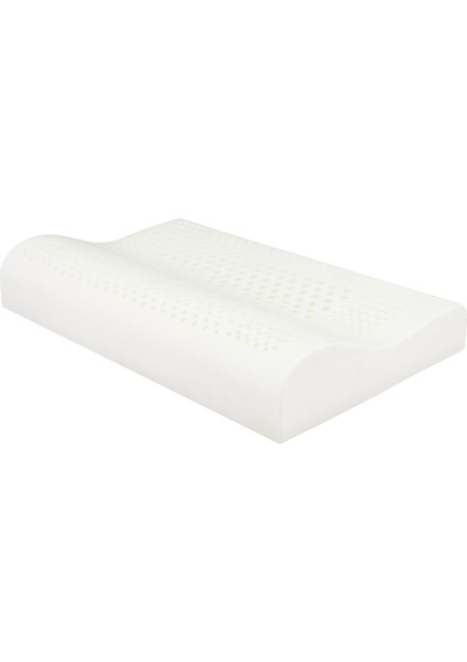 Hava Kanallı Ortopedik Boyun Destekli Yastık Visco Yastık 57x37x10-7cm