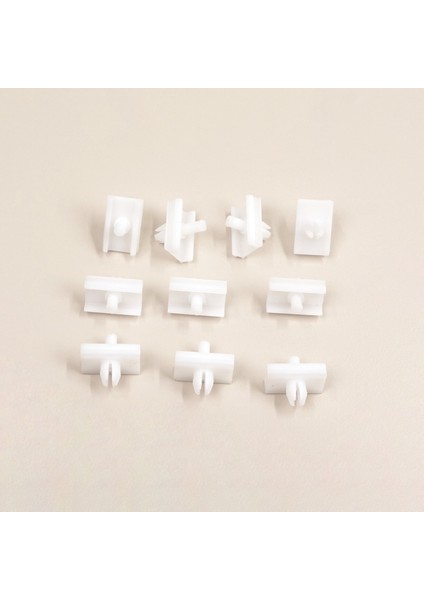 BCF5076 Bmw 5 Serisi E34 Alpina B10 1987-1995 4/5 Door 51131946258 Için 10 Adet Kapı Çıta Klipsi