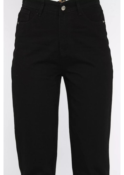 Bel Lastikli Havuç Jean Kot Pantolon P-00017795