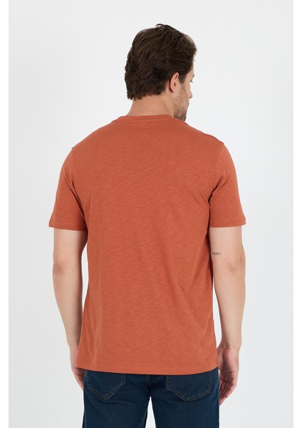 Erkek %100 Pamuk Bisiklet Yaka Kısa Kollu Baskılı T-Shirt Rahat ve Şık Günlük Erkek Tişört 0011 indirimleri