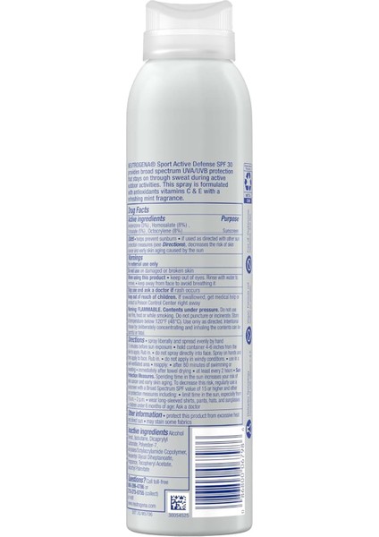 Sport Active Defense SPF30 Güneş Koruyucu Sprey 141GR fiyatları