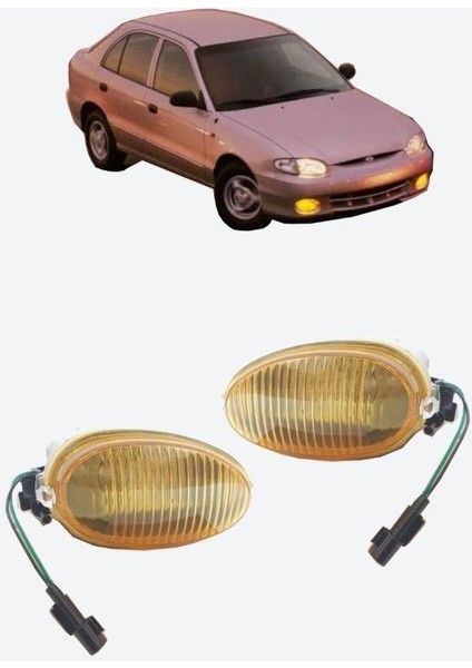 Hyundai Accent Sis Lambası Sarı 1998-1999