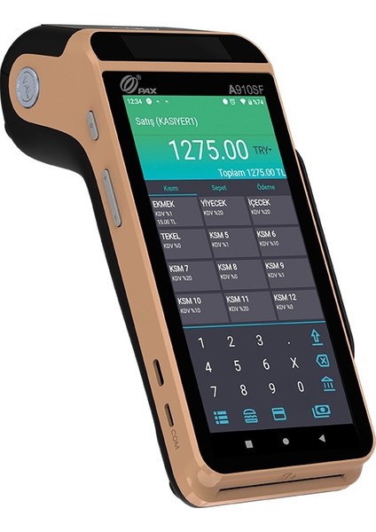 Pax A910SF Yazarkasa+Pinpad+Şarj Ünitesi - Hediyeli