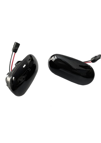 Araba LED Ön Yan Işaret Işıkları Dönüş Sinyali Sinyal Lambası Mitsubishi Lancer Pajero Mirage Galant 1998-2005 MR574781 (Yurt Dışından)
