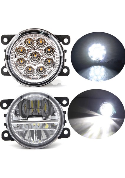 Ford Focus Mk2 2009-2011 Sis Farları Halojen Far Sis Lambası Kapağı Izgara Krom Çerçeve Kablo Demeti Takımı Aksesuarları (Yurt Dışından)
