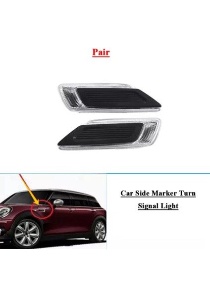 Mini Cooper Clubman F54 2015-2023 Için Marker Dönüş Sinyal Lambaları 63137358466 63137358470 Sağ (Yurt Dışından) fiyatları