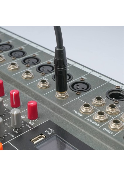 Trs 1/4 Inç - Xlr 3pin Kablo Dengeli Xlr - Jak 6.35MM Trs Sinyal Bağlantı Kablosu Mikrofon Ses Kablosu 5m (Yurt Dışından) indirimleri