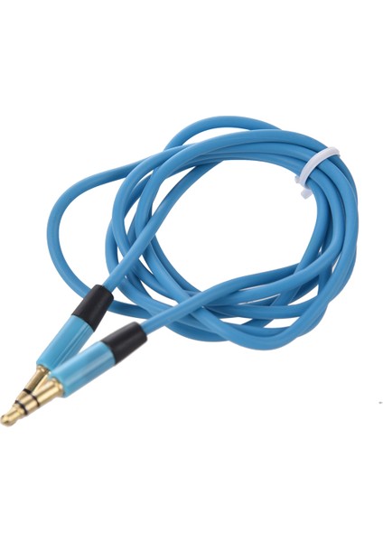 3,5 mm Yardımcı Aux Erkek - Erkek Stereo Kablosu Pc Için Ipod Mp3 Araba Için Ses Kablosu (Mavi) (Yurt Dışından) modelleri
