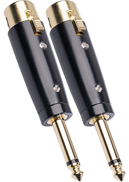 LZ1167G 6.35 Mono Erkek - Xlr Dişi Ses Adaptörü Gitar, Mikser, Mikrofon Bağlantısı Için Uygun (Yurt Dışından)