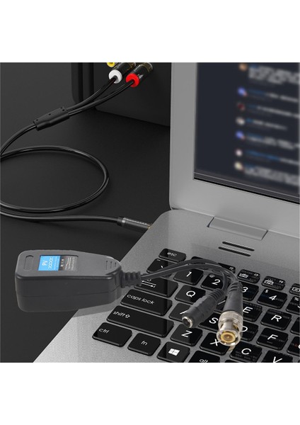 Hd-Cvı/tvı/ahd Güç Konnektörlü ve RJ45 Cat5 Veri Vericili Pasif Video Balun 1 Çift (Yurt Dışından) fiyatları