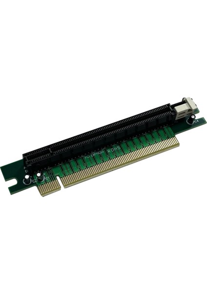 Pcı-E 16X Yükseltici Kart 90 Derece Pci-E Pci-Express 16X Ila 16X Yuvası Sağ Açı Genişletici Koruyucu Yükseltici Adaptör Kartı (Yurt Dışından)