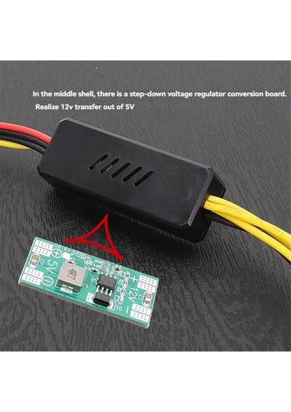 Dc 5525 - Ide Sabit Sürücü Güç Kaynağı Kablosu Dc 12V - Büyük 4pın Sabit Sürücü Kablosu Adım Aşağı Gerilim Regülatörü ile (Yurt Dışından) fiyatları