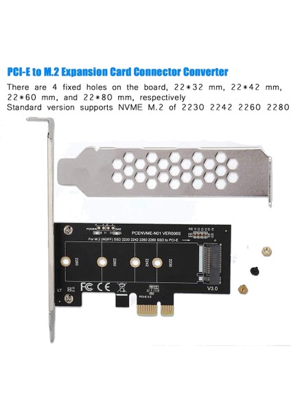 M.2 Pcıe Adaptörü, M.2 - Pcı E3.0 X1 Genişletme Kartı, M2 SSD Ngff Nvme(M Anahtarı) - Masaüstü Pcı Express Yuvası Için Pcıe 3.0 x 1 (Yurt Dışından) fiyatları