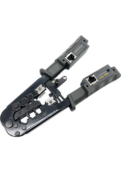 RJ45 Crimper Ağ Lan Kablo Test Cihazı Kesme Aleti Cat7 Cat6 Cat5 RJ11 RJ12 RJ45 Crimper Metal Klip (Yurt Dışından) fırsatları