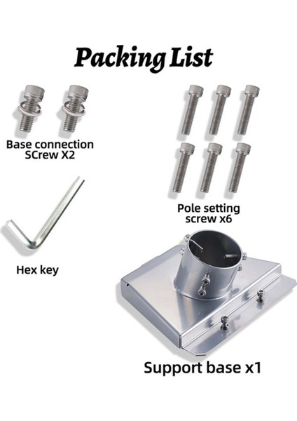 Starlink Gen 3 Montaj Boru Adaptörü Için, Starlink Gen 3 Standart Çanak Için, Starlink Direk Montajı Için, V3 Montaj Plakası Çatı Montajı Için (Yurt Dışından) indirimleri