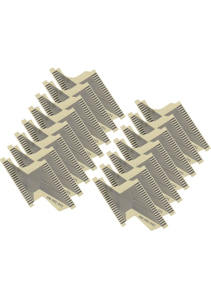 15 Adet/grup AW-HSC-043 Gösterge Paneli Düz LCD Konektörü Opel Corsa Meriva Kilometre Piksel Onarım Şerit Kablo (Yurt Dışından)