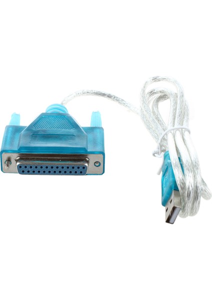 Usb'den Yazıcıya DB25 25 Pimli Paralel Bağlantı Noktası Kablo Adaptörü (Yurt Dışından)