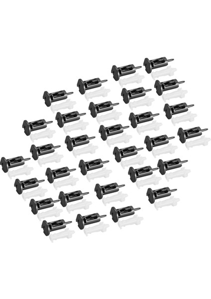 Siyah Plastik Beyaz, Intel Cpu Soğutucusu Için Montaj Parçası, 30 Adet (Yurt Dışından) fiyatları