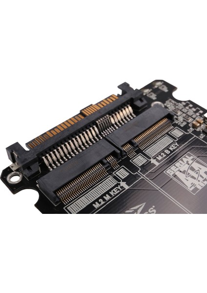 2 In 1 M.2 Nvme Sata U2PCB M.2 Nvme SSD Anahtar M Anahtar B SSD U.2 SFF-8639 Adaptörü Pcıe M2 Dönüştürücü Masaüstü Bilgisayar Parçaları (Yurt Dışından)