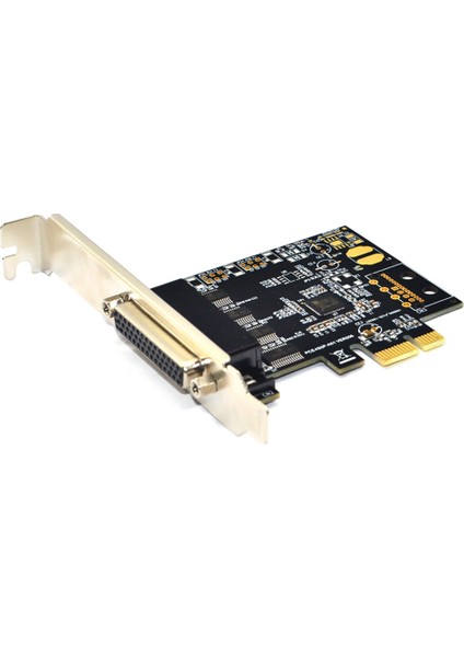 Pcı-E Seri Bağlantı Noktası Kartı Pcie'den 4 Seri Bağlantı Noktasına RS232 9-Pin Endüstriyel Kontrol 4 Bağlantı Noktalı Genişletme Kartı AX99100 Kablo ile (Yurt Dışından) fırsatları