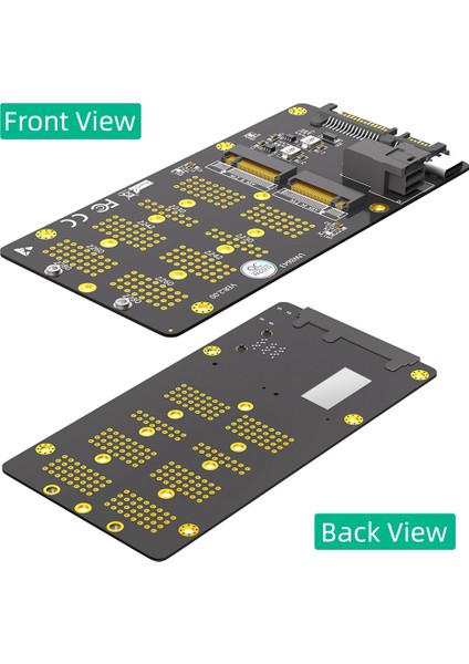 2'si 1 Arada Combo M.2(Ngff) Nvme Ssd/sata-Bus Ssd'den SFF-8643 ve Sata Adaptörüne (Yurt Dışından) fiyatları