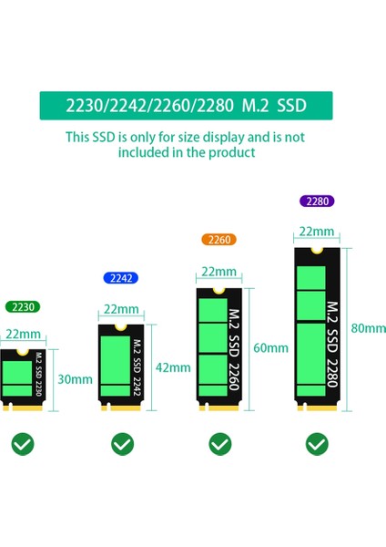 2'si 1 Arada Combo M.2(Ngff) Nvme Ssd/sata-Bus Ssd'den SFF-8643 ve Sata Adaptörüne (Yurt Dışından) indirimleri