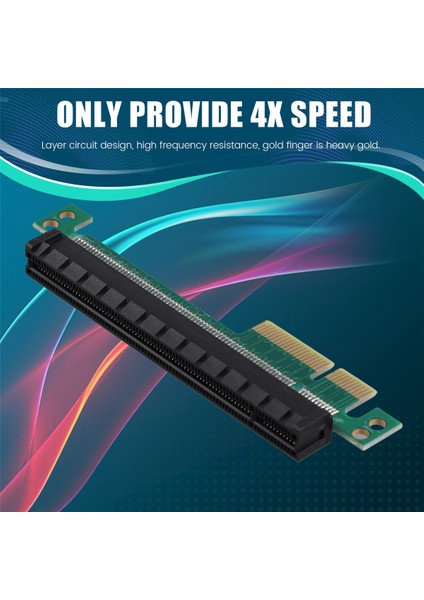 Pcı-E 4x - Pcı-E 16X Dönüştürücü Adaptör Kartı Pcı Express 4x - 16X Genişletme Yükseltici Kart Genişletici Adaptörü Btc Miner Için (Yurt Dışından) indirimleri