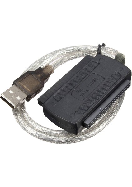 USB 2.0 Erkek Ide Sata Adaptörü Dönüştürücü Kablosu Sabit Disk Adaptör Kablosu Pc Için 2.5 "3.5" HDD Sabit Disk (Yurt Dışından)