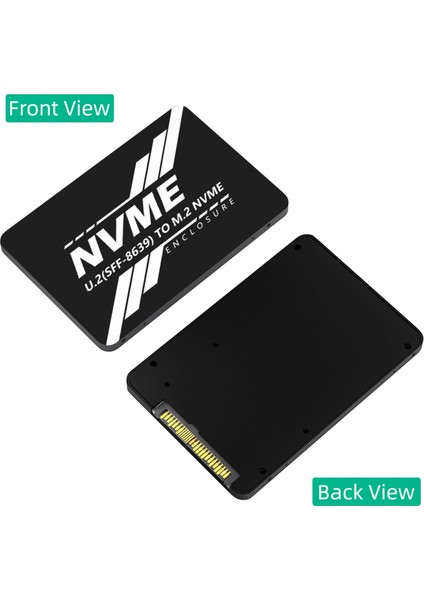 Masaüstü Bilgisayarlar Için 2'si 1 Arada M.2 Nvme Pcı-E / Ngff Sata Ssd'den U.2 SFF-8639 Kombo Adaptörü (Yurt Dışından) fiyatları