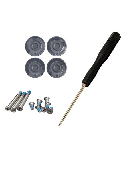 1 Takım Alt Kasa Lastik Ayaklar Vidalı Tornavida Macbook Pro Için A1278 A1286 A1297 2008 2009 2010 2011 2012 Yıl (Yurt Dışından) modelleri