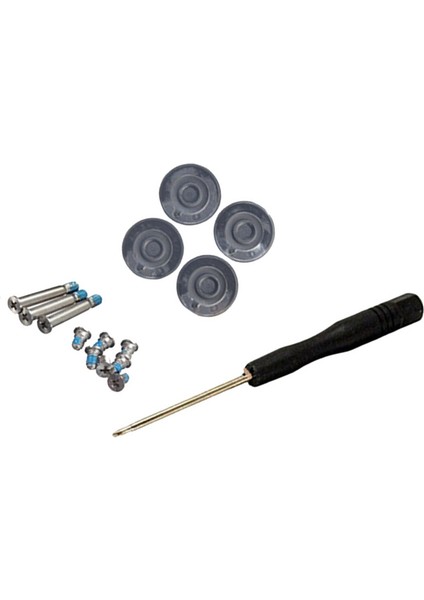 1 Takım Alt Kasa Lastik Ayaklar Vidalı Tornavida Macbook Pro Için A1278 A1286 A1297 2008 2009 2010 2011 2012 Yıl (Yurt Dışından) fırsatları