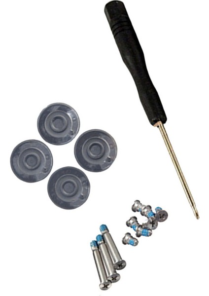 1 Takım Alt Kasa Lastik Ayaklar Vidalı Tornavida Macbook Pro Için A1278 A1286 A1297 2008 2009 2010 2011 2012 Yıl (Yurt Dışından) indirimleri