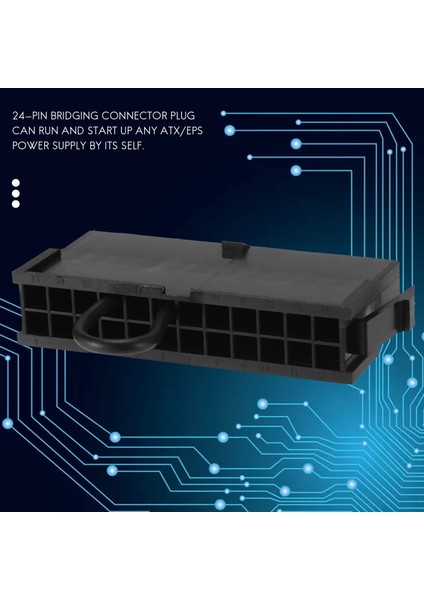 4-Pin Atx Güç Kaynağı Jumper Köprü Aracı Anakarta Takılmadan Psu Test Başlatıcı (Yurt Dışından)