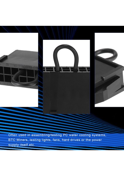 4-Pin Atx Güç Kaynağı Jumper Köprü Aracı Anakarta Takılmadan Psu Test Başlatıcı (Yurt Dışından)