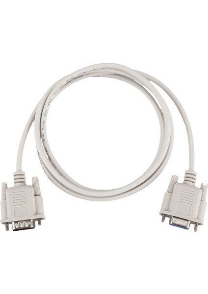 RS232 Db9 9 Pin Erkek - Dişi Seri Port Kablosu Endüstriyel Adaptör 1.3m (Yurt Dışından)