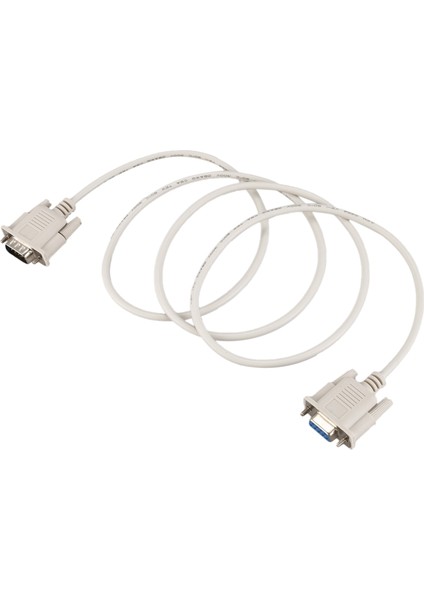 RS232 Db9 9 Pin Erkek - Dişi Seri Port Kablosu Endüstriyel Adaptör 1.3m (Yurt Dışından) fırsatları