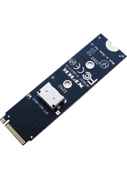 Pcıe Nvme M.2 Ngff SSD Arayüzü Oculink SFF-8611 SFF-8612 Adaptörü Nvme U.2(Sff 8639)SSD Pcı-E Ngff Yükseltici Kartı (Yurt Dışından)