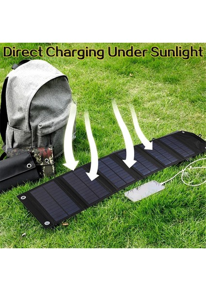 Katlı 12W Katlanabilir Güneş Paneli Taşınabilir Güneş Panelleri Şarj Cihazı USB 5V Dc Güç Güneş Paneli Mobil Güç Kaynağı (Yurt Dışından) indirimleri