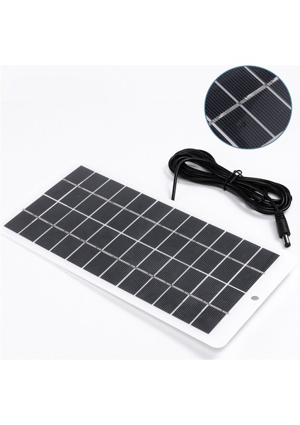 5W 12V Güneş Paneli Polysilicon Paneller Açık Hava Güneş Pil Şarj Cihazı Taşınabilir Güneş Paneli Dc Portlu 3.7V Pil Için (Yurt Dışından) fiyatları