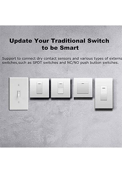 Mini Akıllı Wifi Röle Anahtarı, Dıy Zamanlayıcı Işık Anahtarı Modülü Akıllı Yaşam/tuya Uygulaması, Kablosuz Uzaktan Kumanda (Yurt Dışından) fırsatları