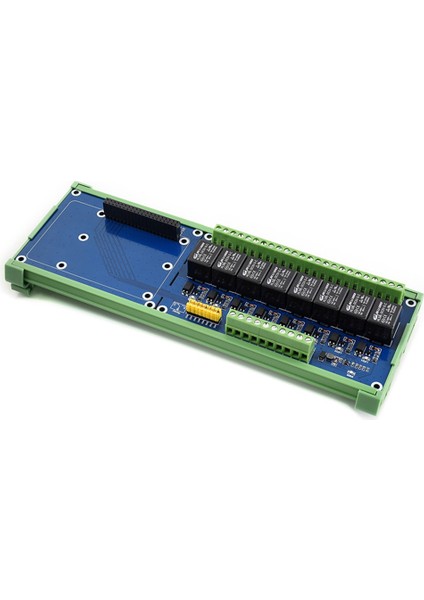 V 8 Kanallı Röle Genişletme Devre Kartı Modülü Şapka Kalkan Kiti Raspi Rpı Rpı4 RPI3B Ahududu Pi Sıfır 2 W 3A 3b Artı 3 (Yurt Dışından)