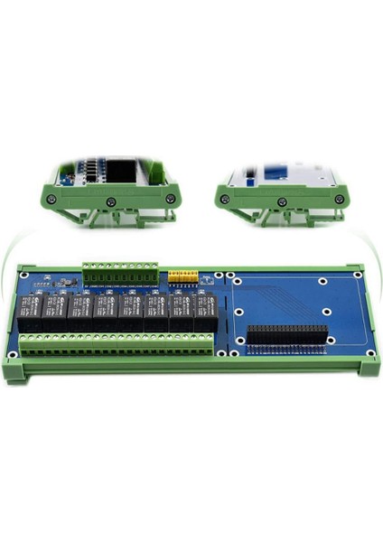 V 8 Kanallı Röle Genişletme Devre Kartı Modülü Şapka Kalkan Kiti Raspi Rpı Rpı4 RPI3B Ahududu Pi Sıfır 2 W 3A 3b Artı 3 (Yurt Dışından)